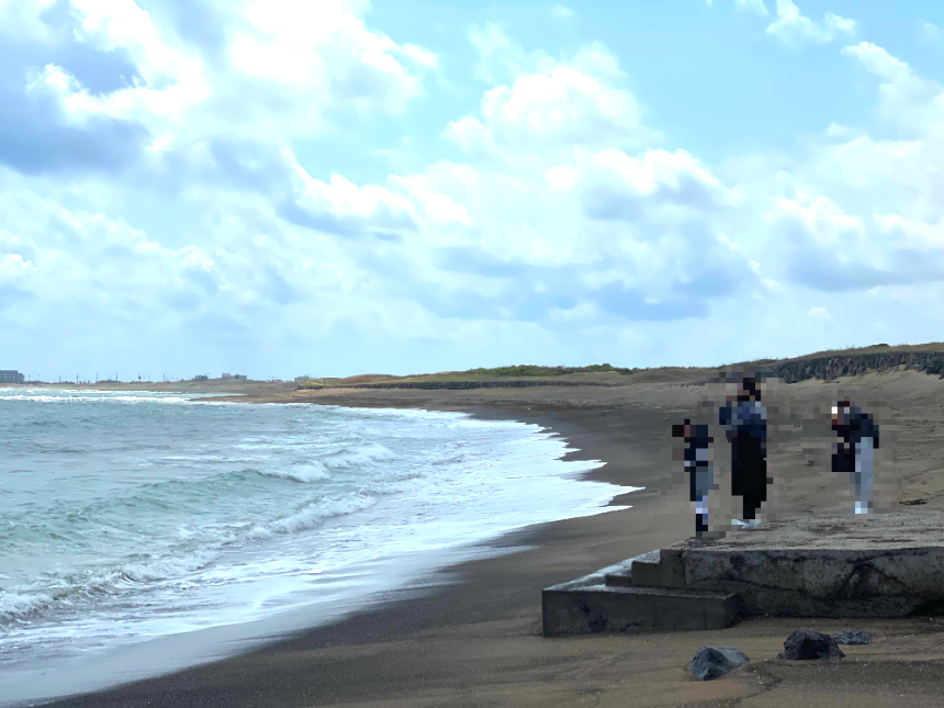 광치기 해변 포토존