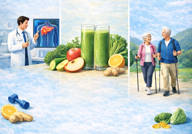 간 해독 관리 관련 사진