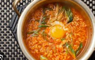 냄비라면 사진