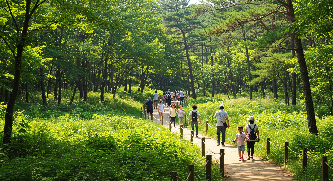 거제 치유의 숲 가족