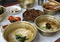 국수-고기
