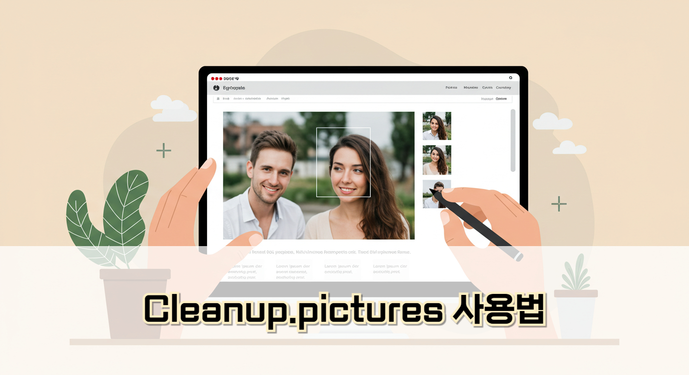 Cleanup.pictures 사용법