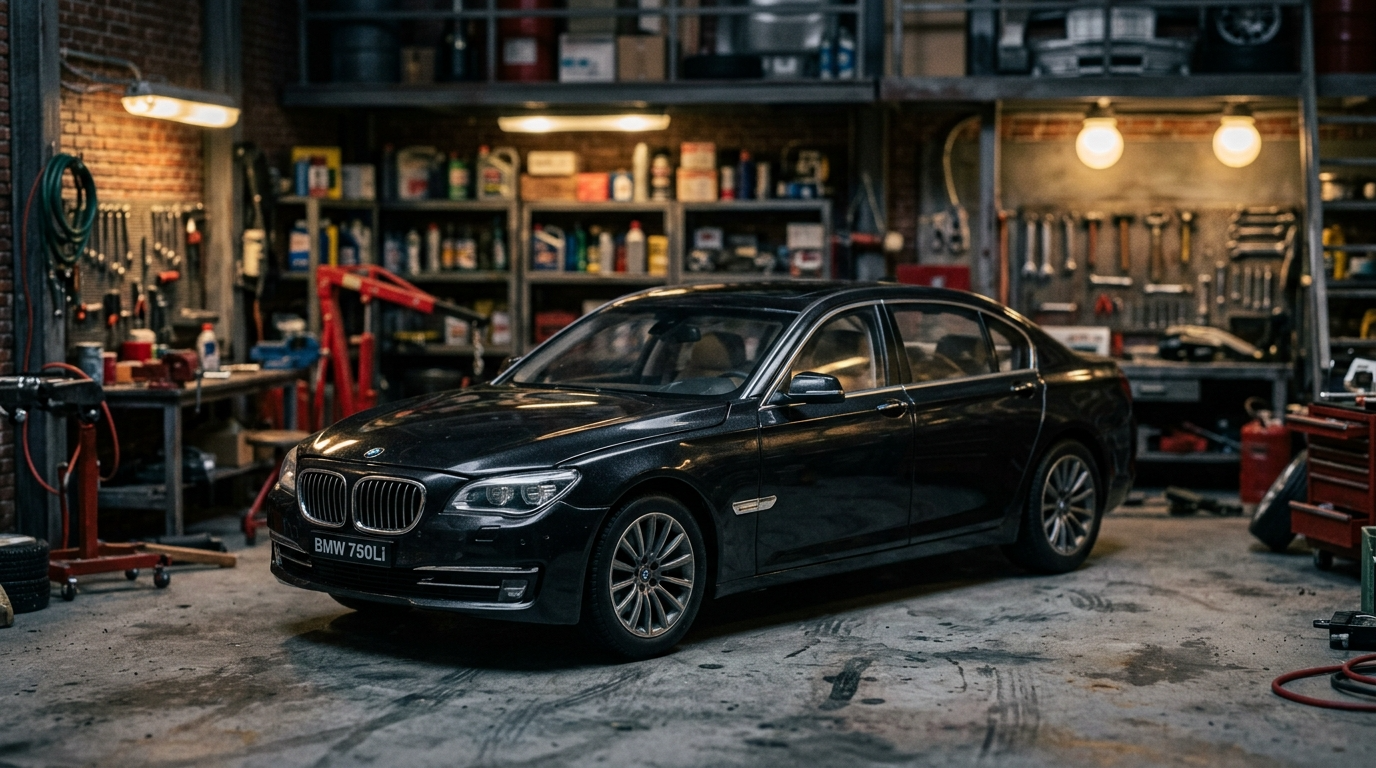 2014 BMW 750Li F01 중고차 수리비 비용 분석