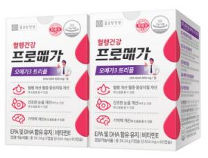 종근당건강 프로메가 오메가3 트리플 장용성, 60캡슐, 2개