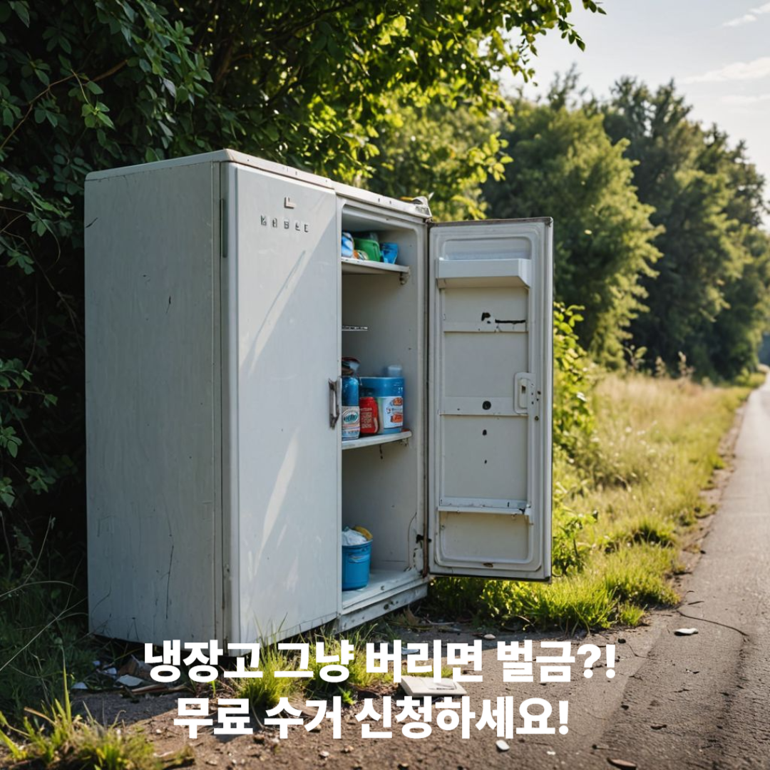 폐가전 사진