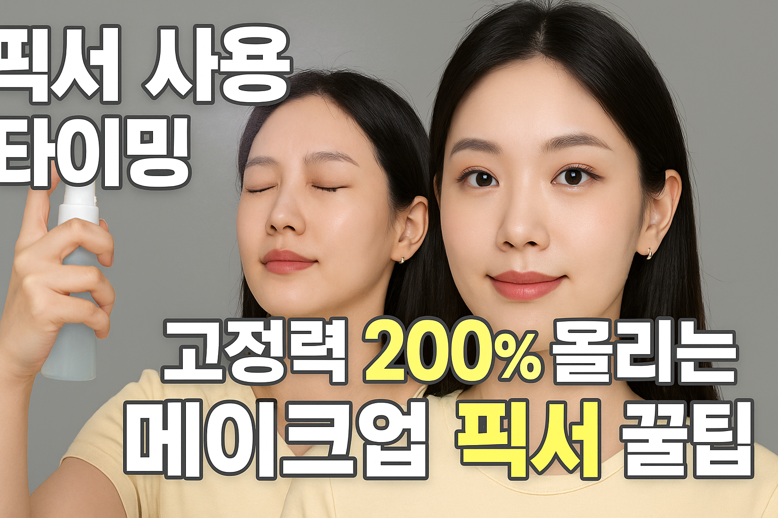 메이크업 픽서