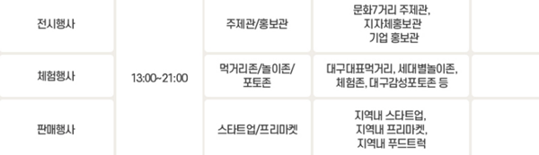 대구데이 부대행사1