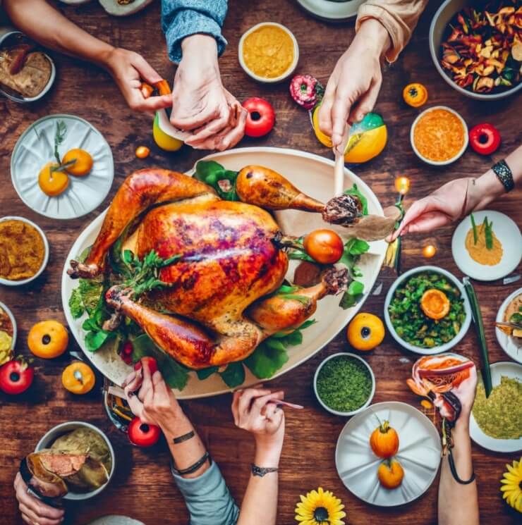 Thanksgiving day turkey