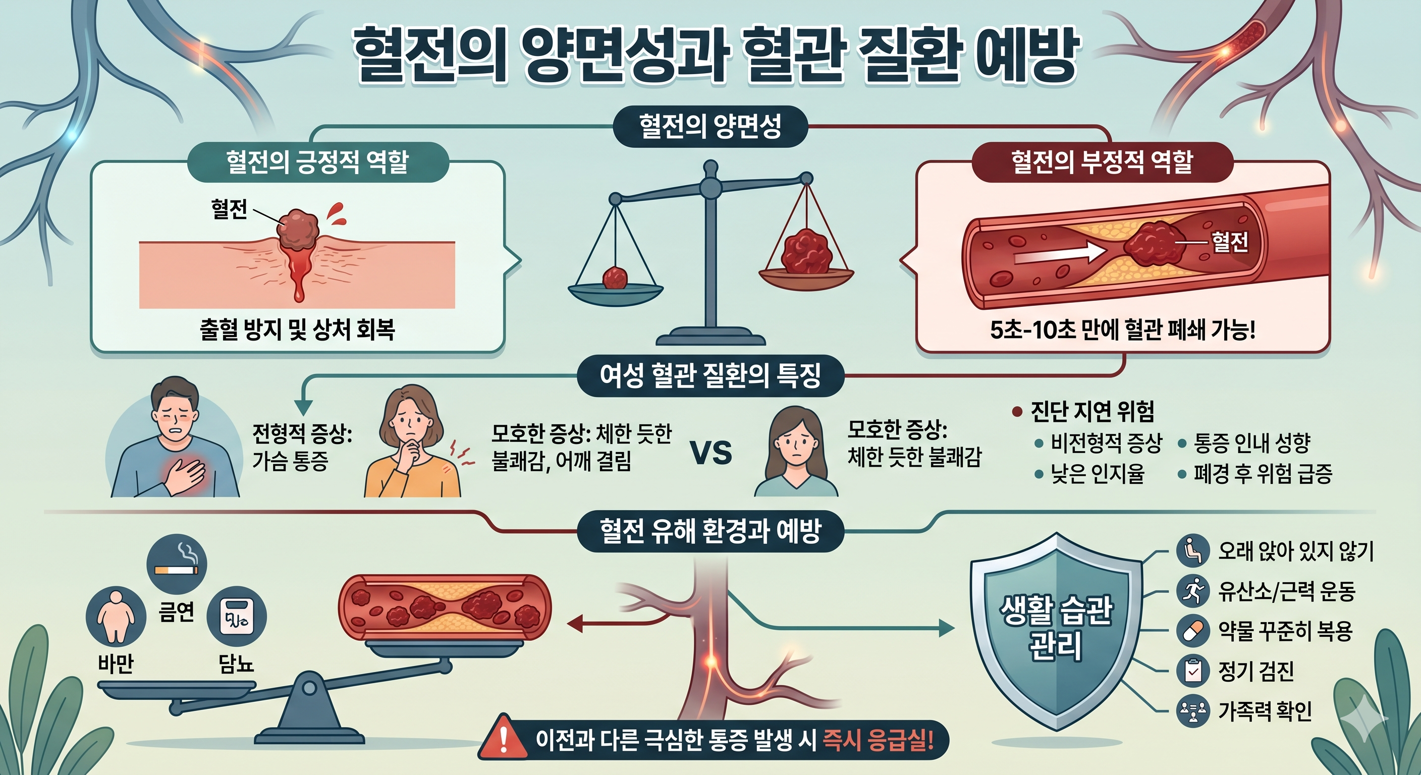 혈전과 돌연사