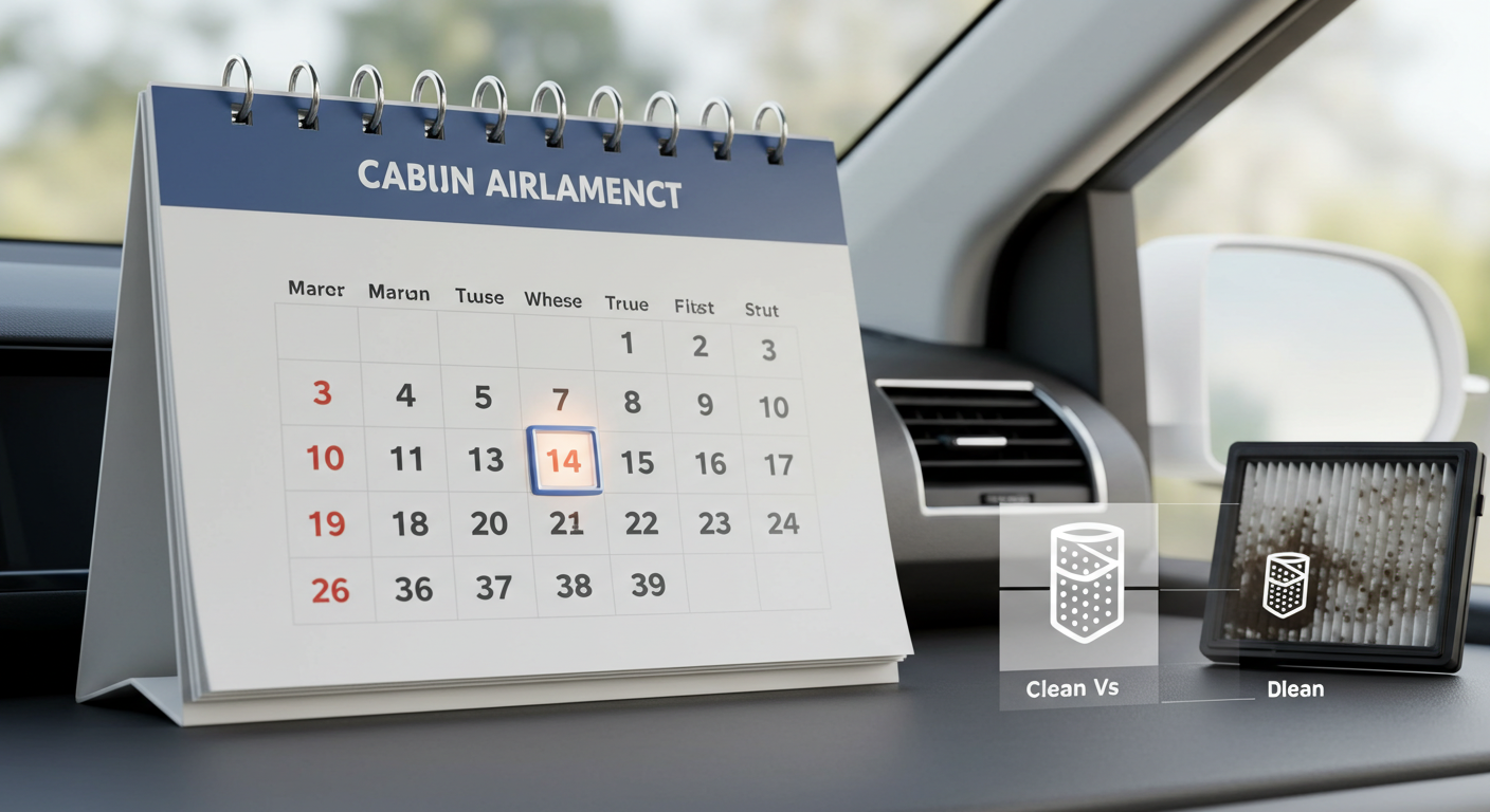 교체 주기 달력 이미지