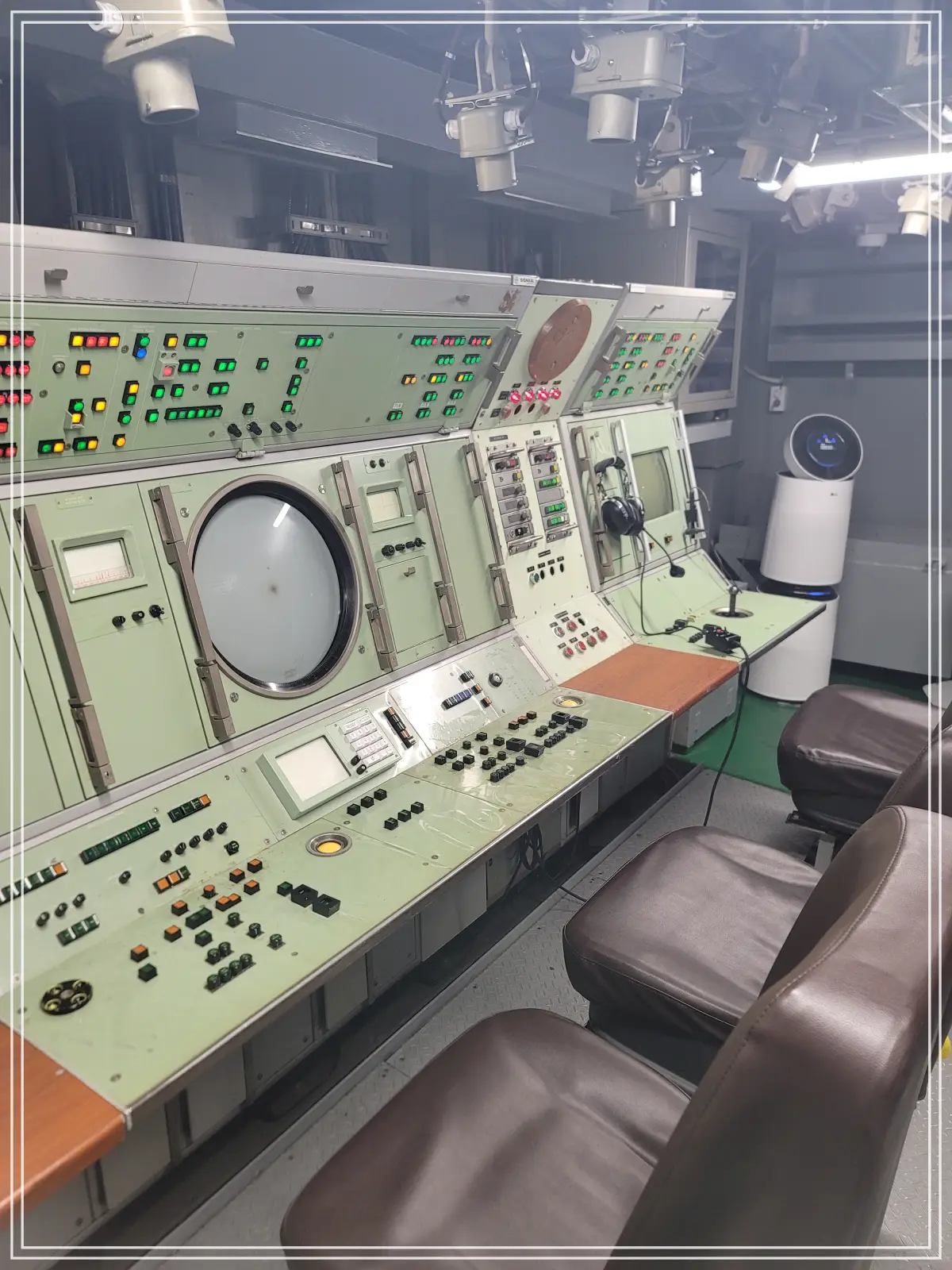 마산함-전탐실-전탐장비