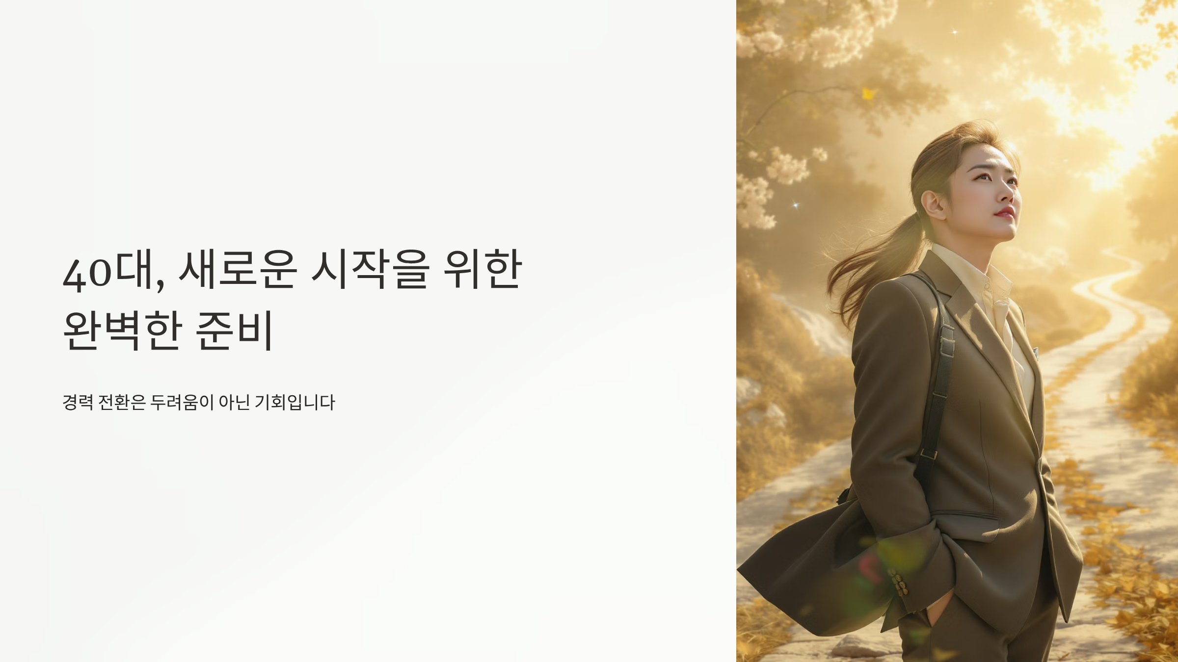 40대 직장인 자기계발 실전 로드맵