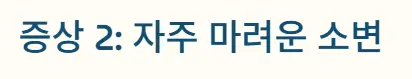 빈뇨