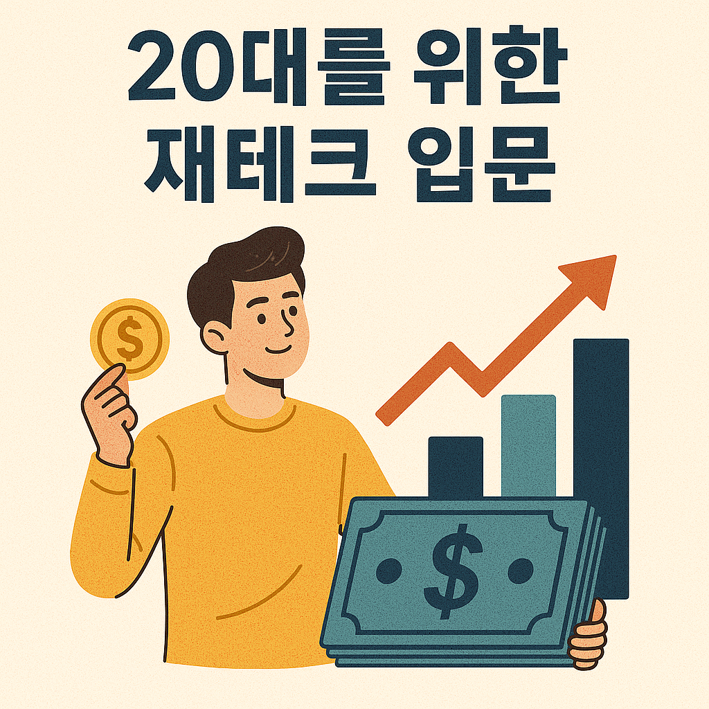 20대를 위한 재테크 관련 이미지