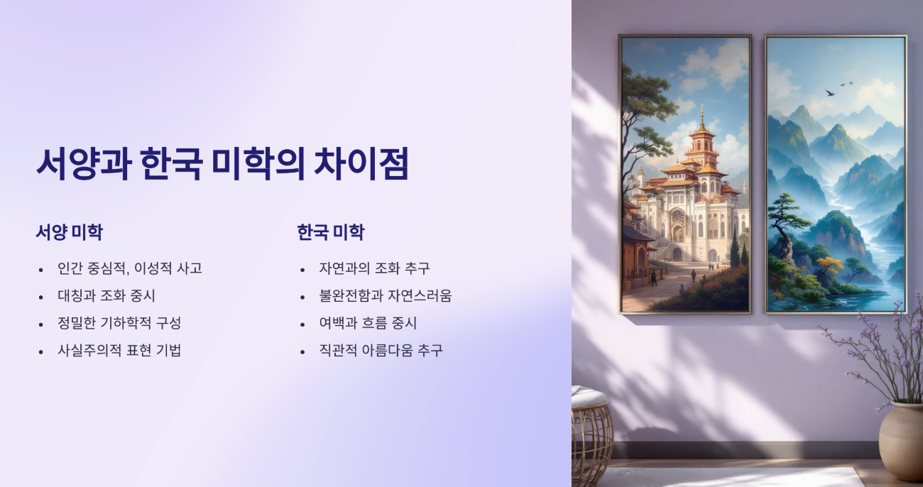 서양 미학과 비교한 한국의 미(美): 독창성과 차별성