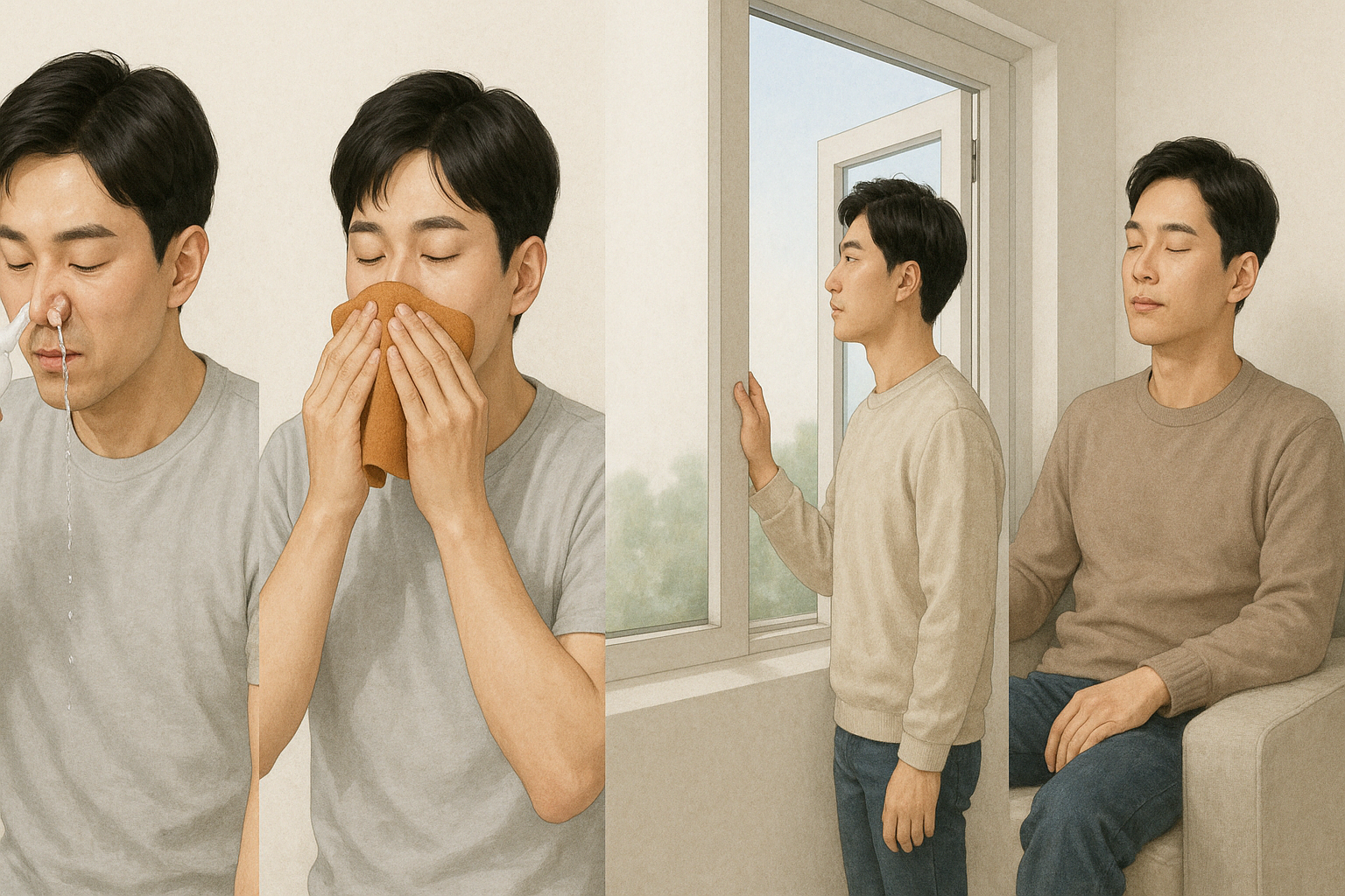 비염 완화 방법 - 생활습관부터 관리법까지 완벽 가이드