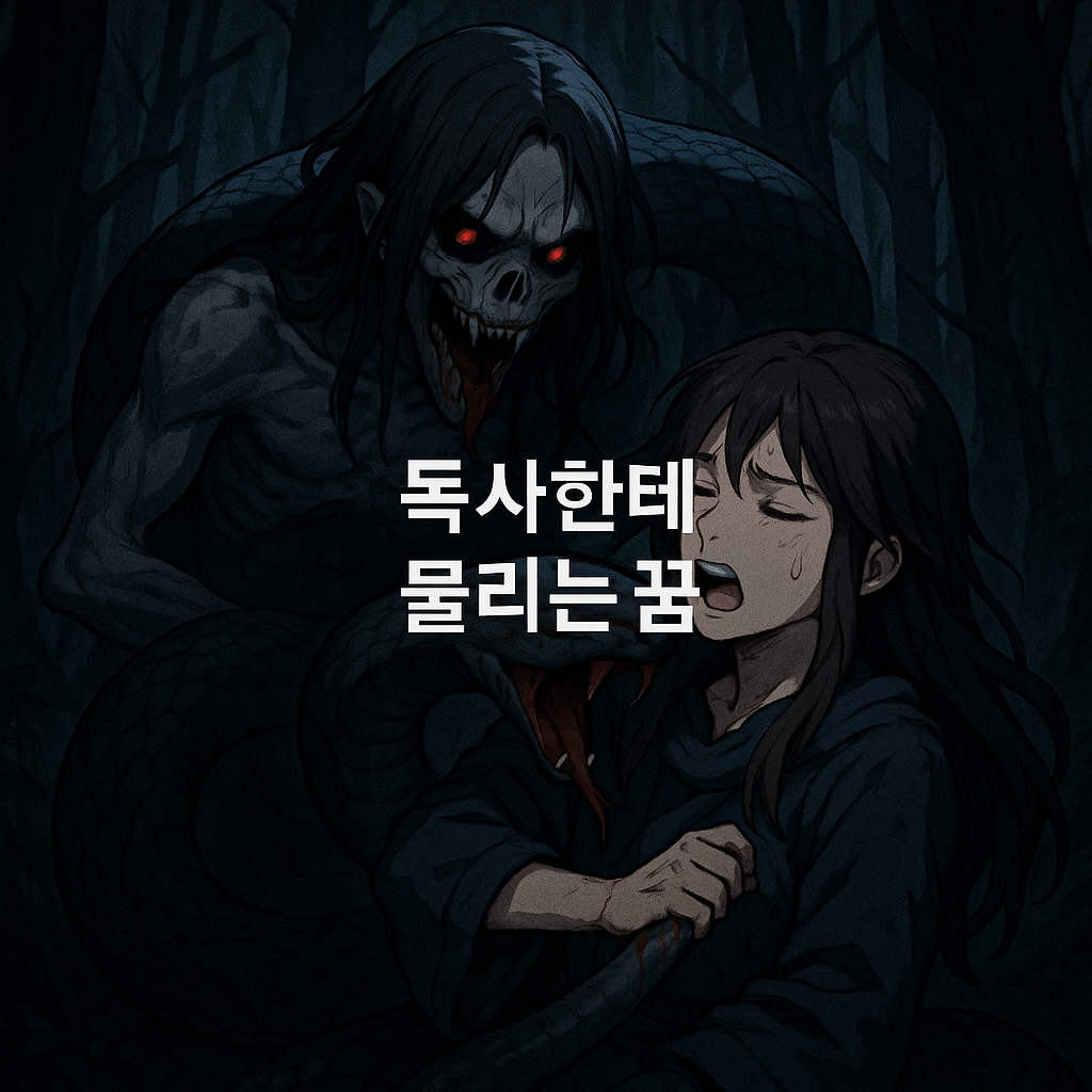 독사한테 물리는 꿈 해몽