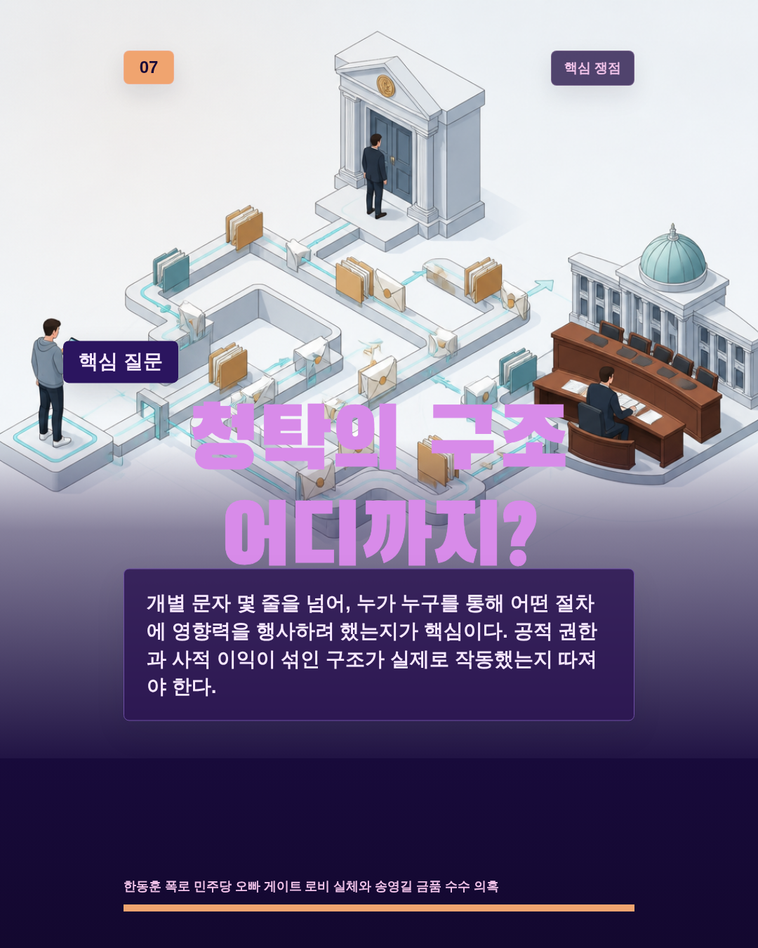 청탁의 구조 어디까지?