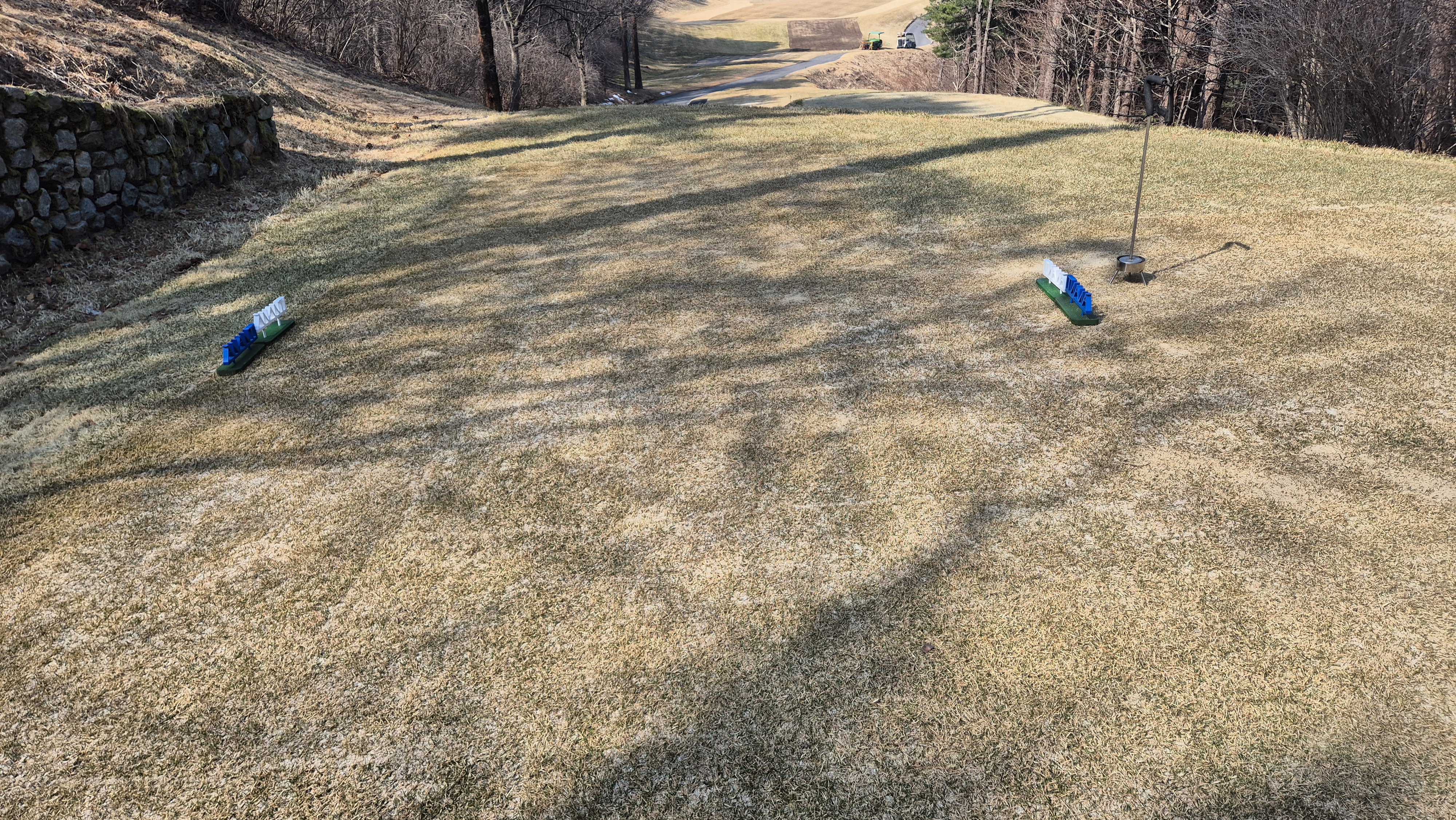 아난티코드gc 잣나무-느티나무 코스 티잉구역 상태