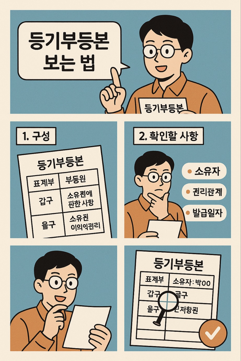등기부등본 보는 법, 초보자도 쉽게 이해하는 방법