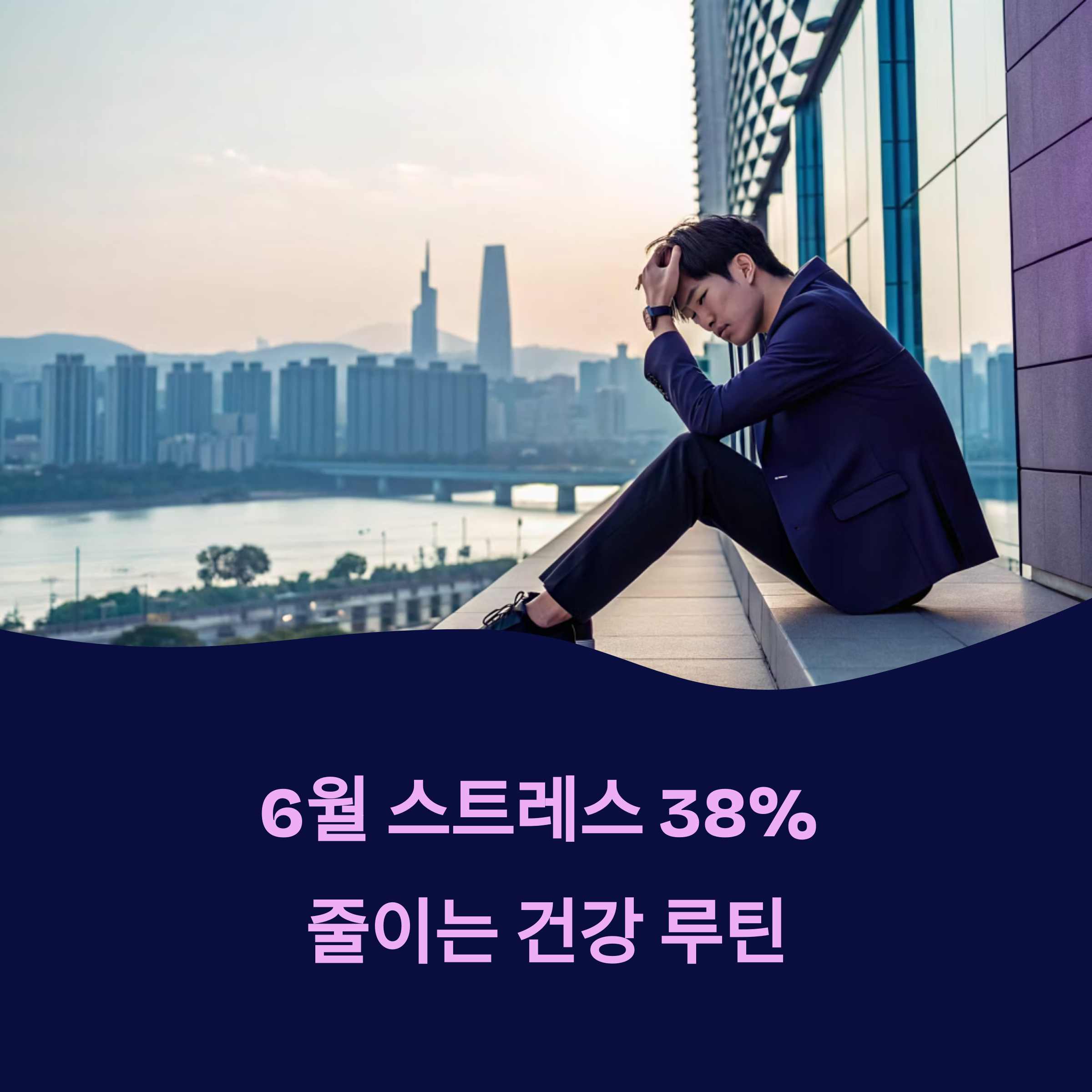 6월 스트레스, 38% 줄이는 건강 루틴과 웰빙 전략 총정리