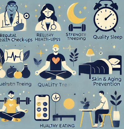 건강 습관 7가지 관련 이미지