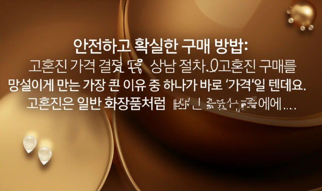 고혼진 뉴트리플렉스 건성 피부 맞춤 ..