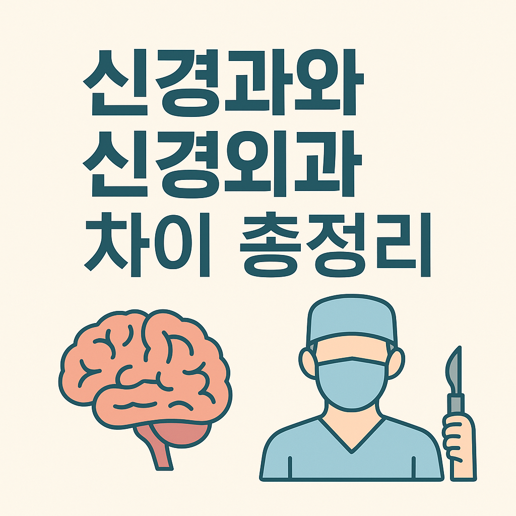 신경과와 신경외과 차이 총정리