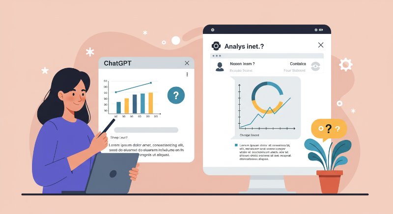 챗GPT로 복잡한 차트 해석, 제품 사진 설명하는 모습1