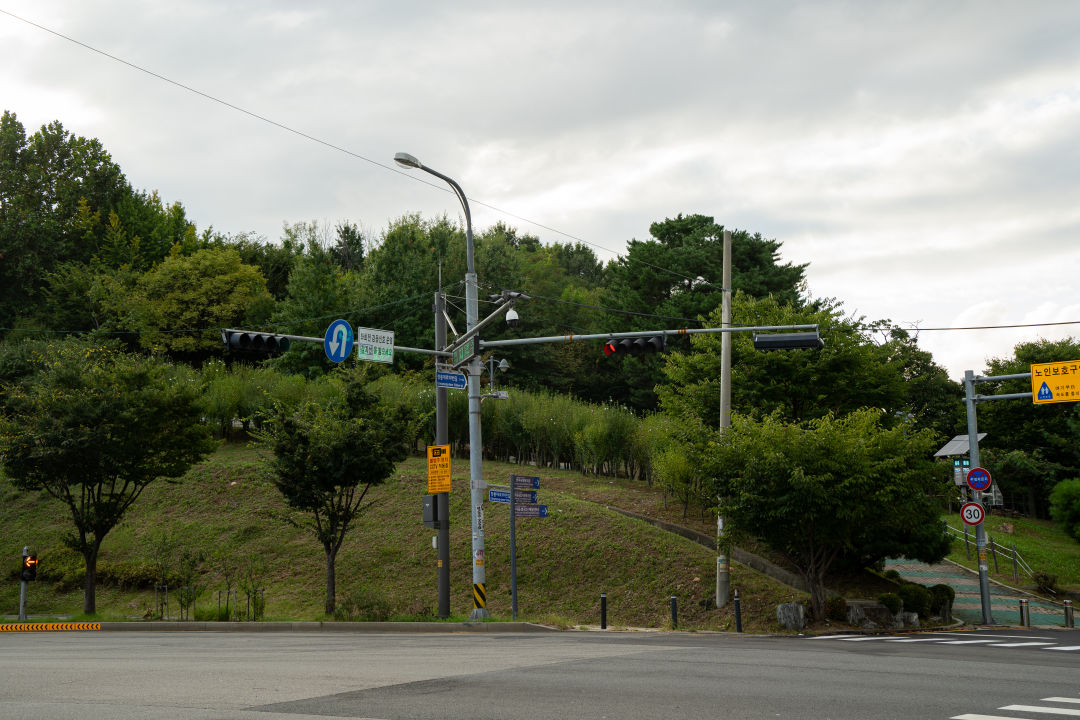 퉁소바위공원 입구