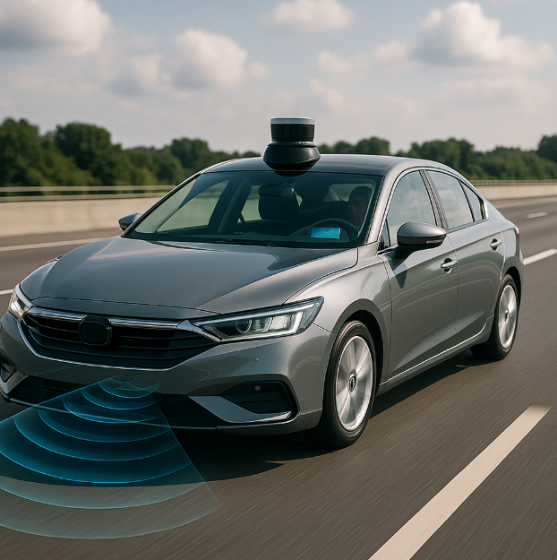 자율주행하는 자동차