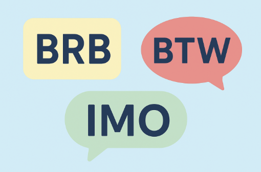 채팅, SNS 줄임말 모음집 관련 사진