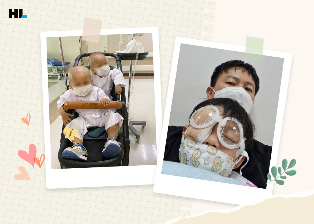 삼 형제에게 갑작스럽게 찾아온 소아암