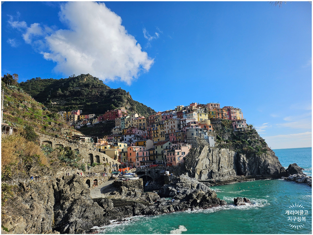 친퀘테레, 마나롤라에 가다.