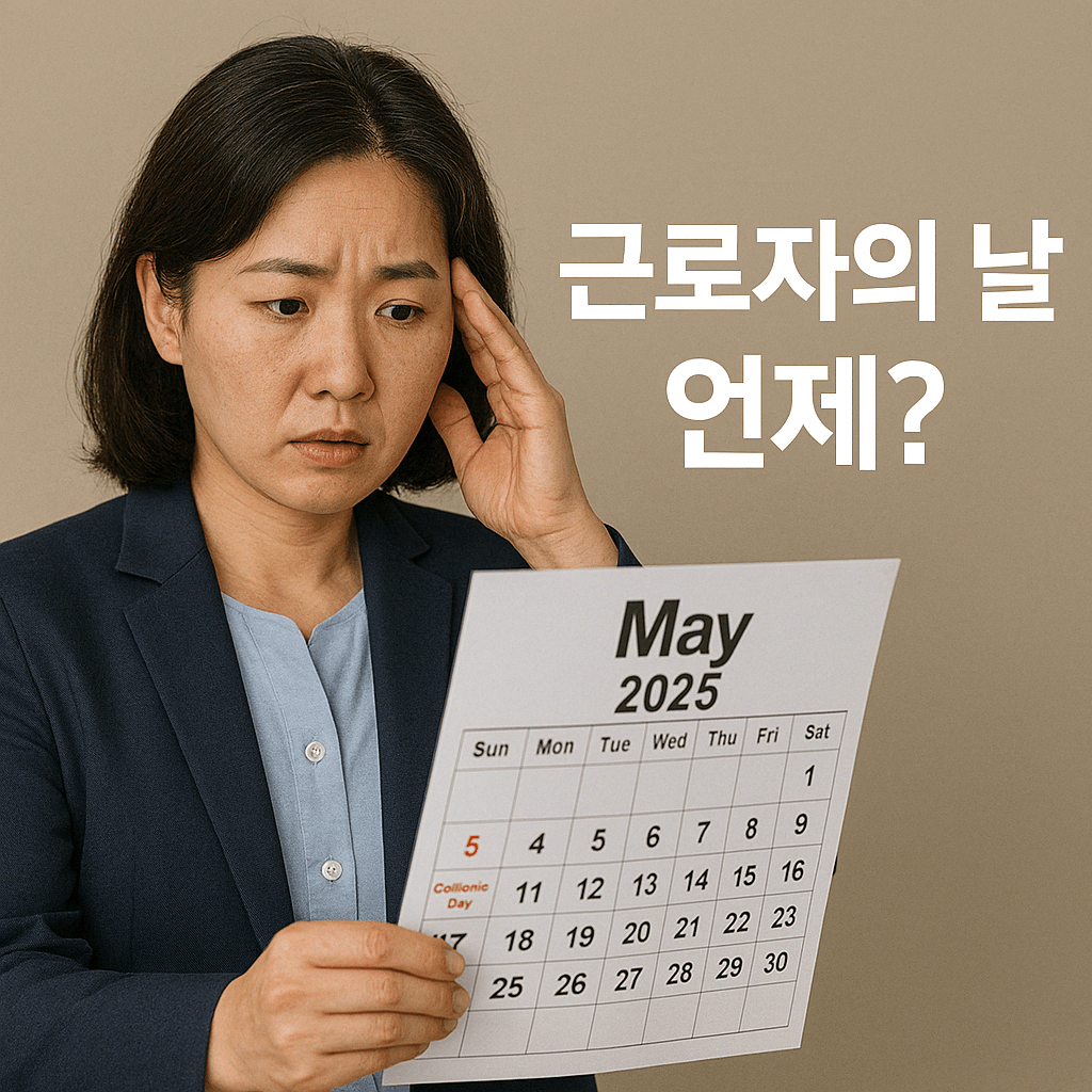 2025 근로자의 날 대체공휴일 될까? 황금연휴 정리 총정리