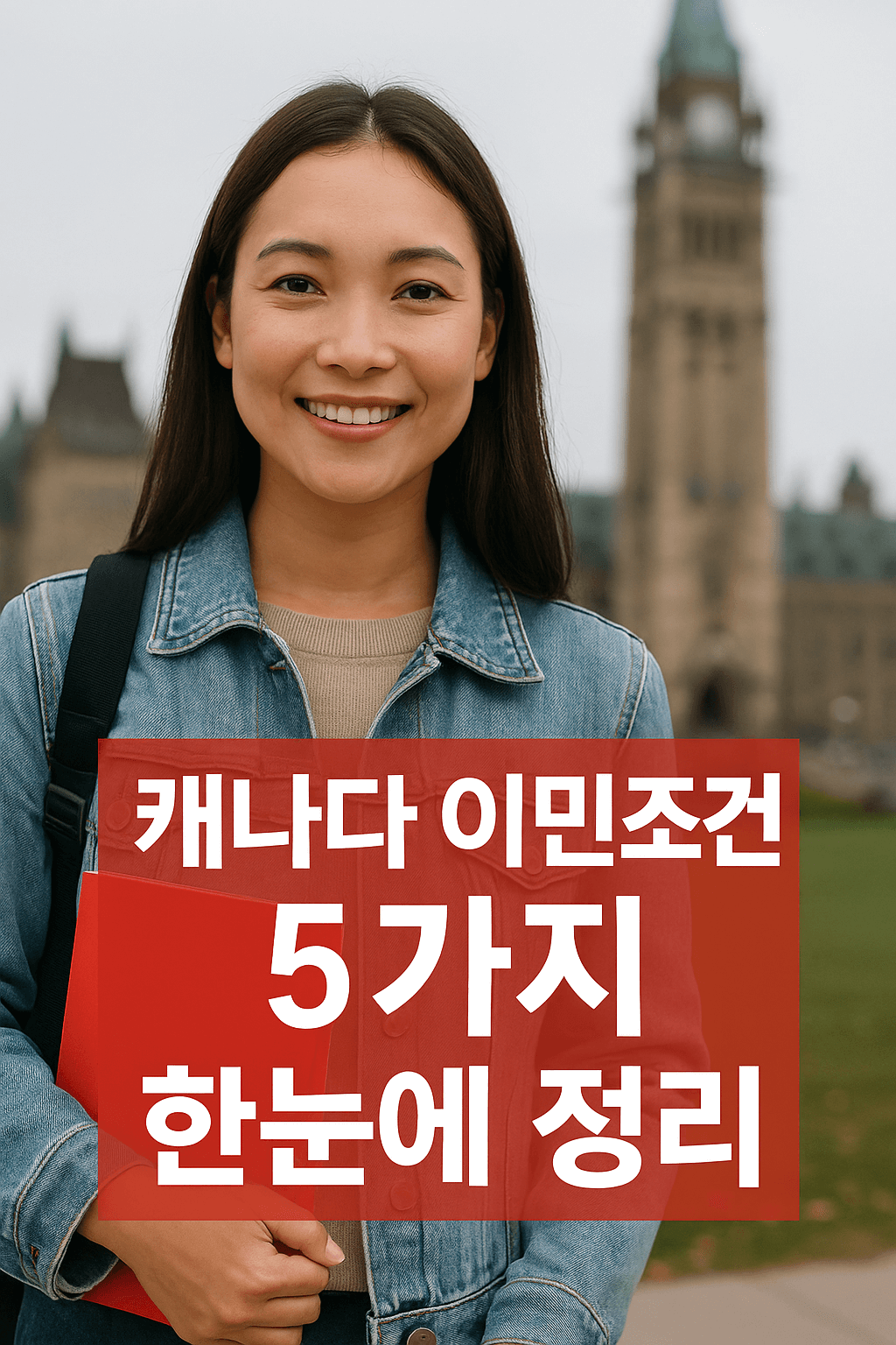 캐나다 이민조건 5가지 한눈에 정리