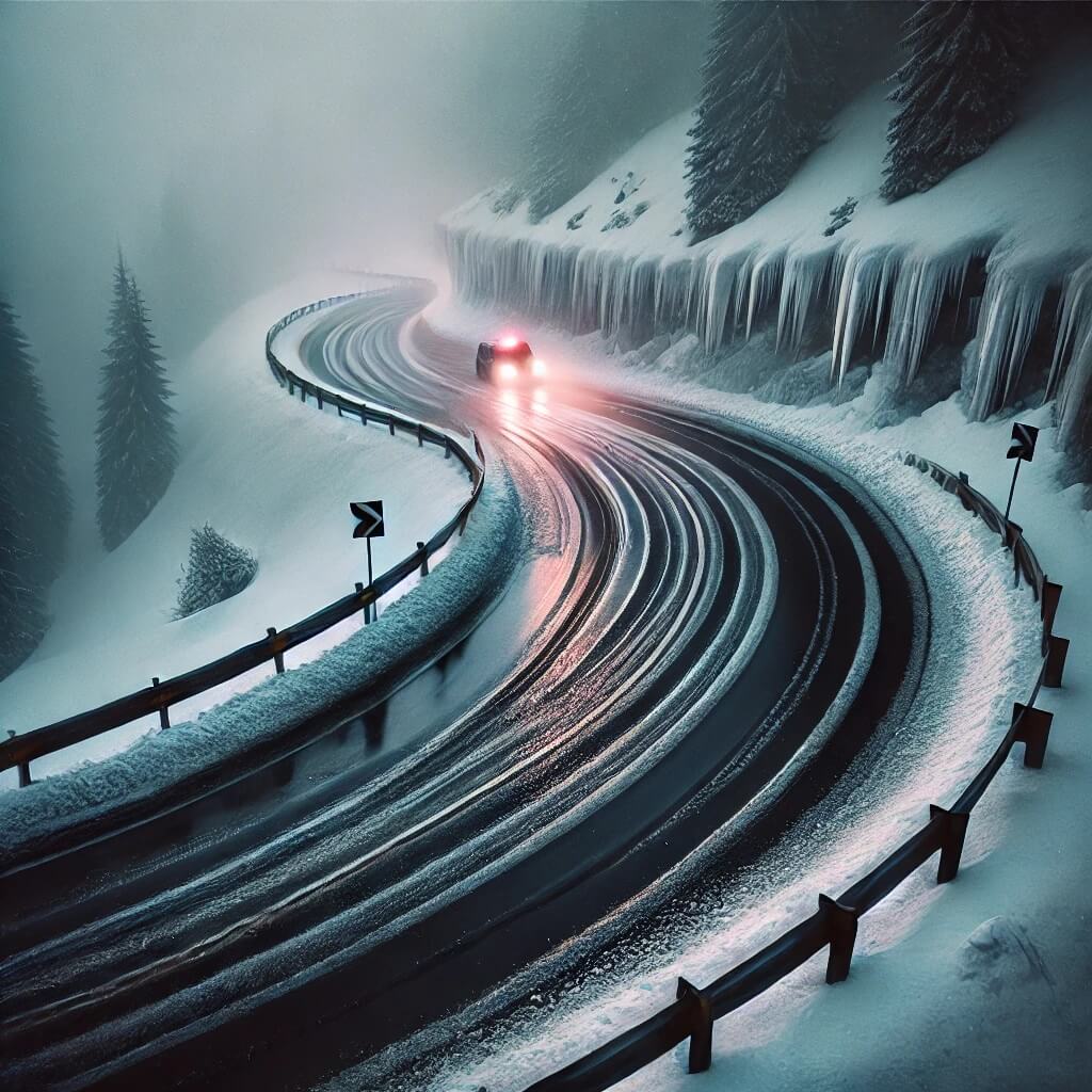 블랙아이스 대처방법