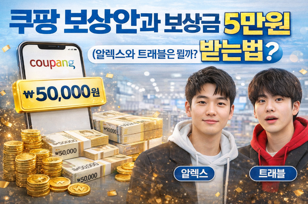 쿠팡 개인정보유출 보상금 5만원 3분만에 받는 완벽 가이드