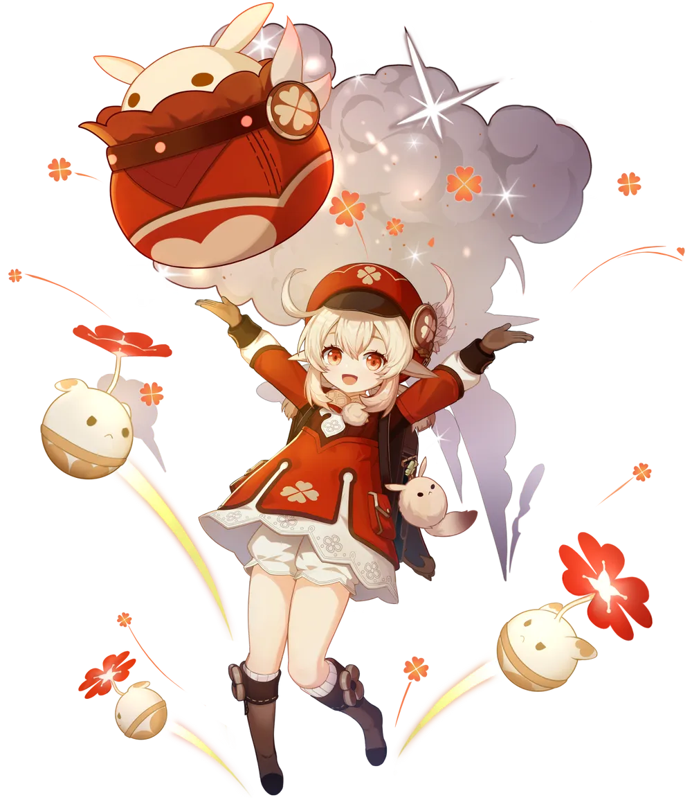 [원신] 클레, 통통폭탄! 성유물/무기/특성/육성법