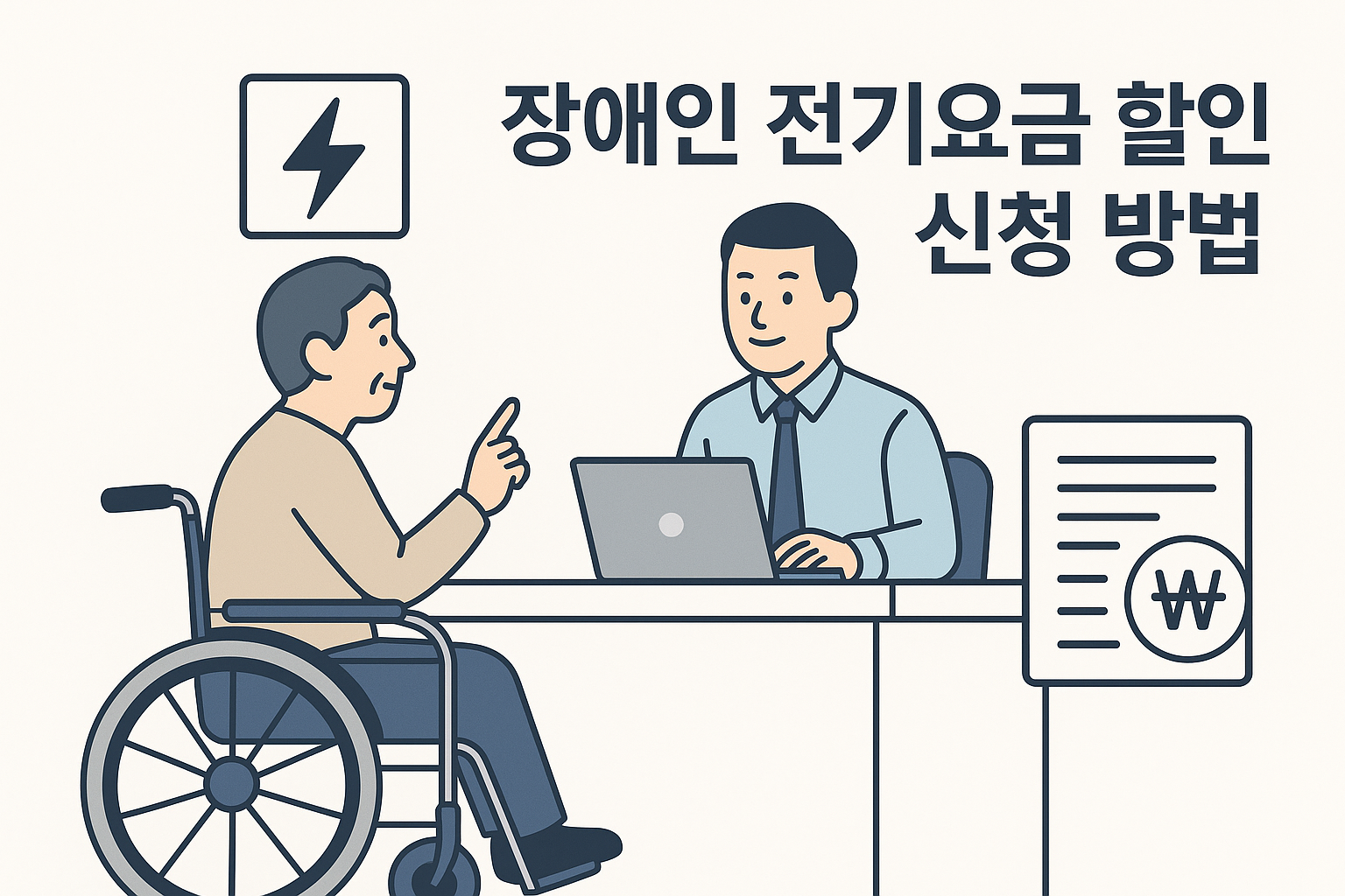2025년 장애인 전기요금 할인 신청 방법 – 대상자, 절차, 제출서류 총정리