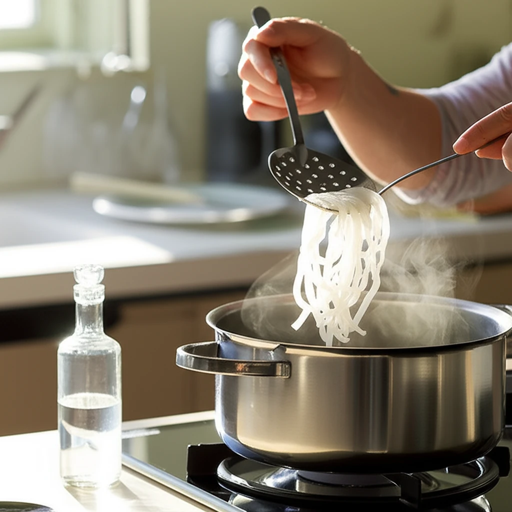 다이어트 면 요리 곤약면 전처리 루틴..