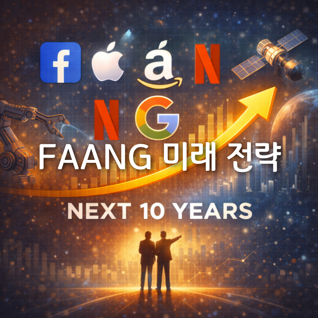 FAANG의 다음 10년📊 미래 전략으로 보는 투자 방향