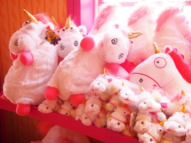 유니콘 플러피 인형