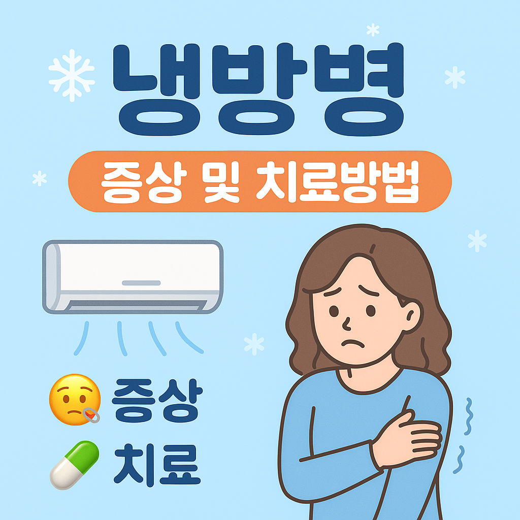 냉방병 증상 및 치료방법