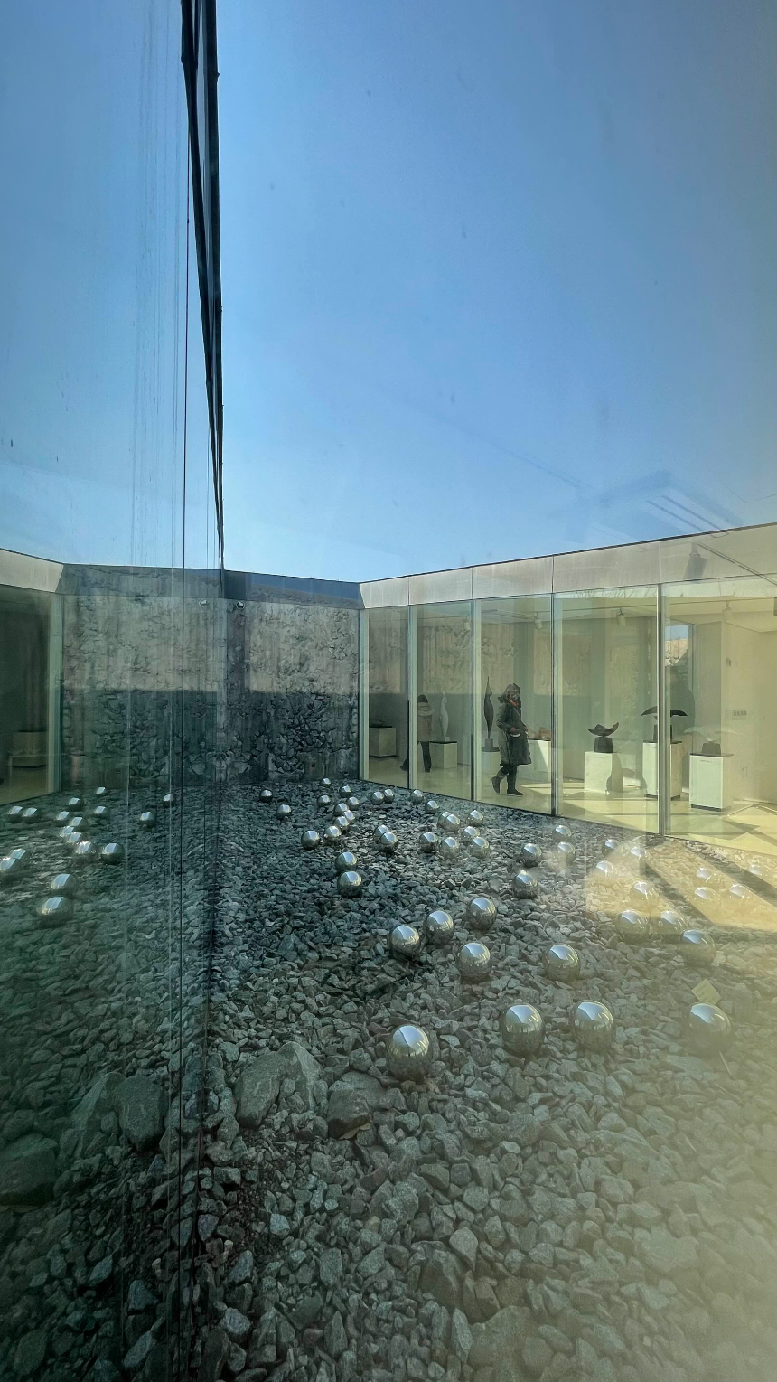 속초 바우지움 조각미술관 키맵 돌의정원 보이드공간