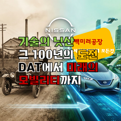 닛산자동차역사 그 100년의 도전 DAT에서 미래의 모빌리티까지