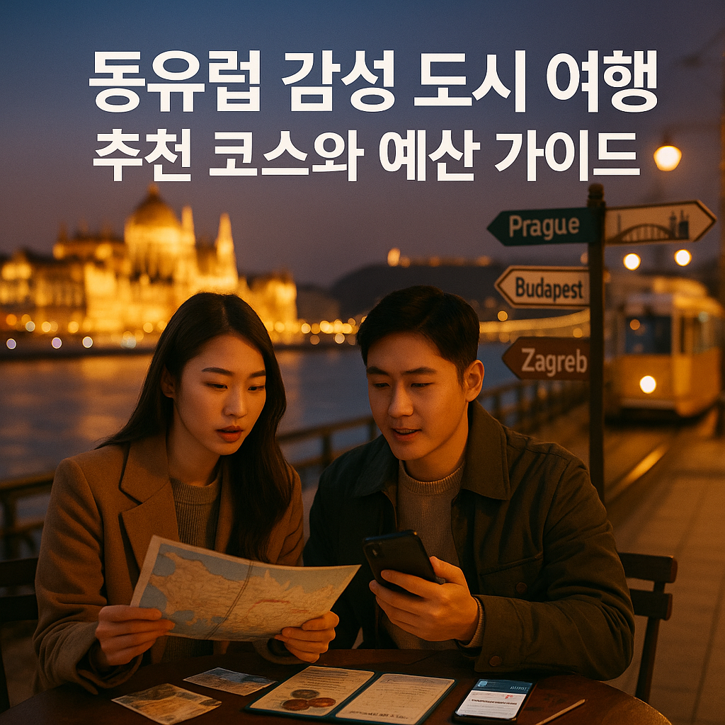 동유럽 감성 도시 여행 추천 코스와 예산 가이드