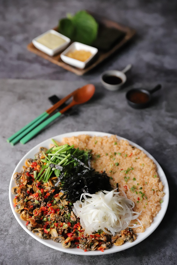 맛있는 꼬막 비빔밥