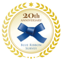 블루리본 서베이 로고