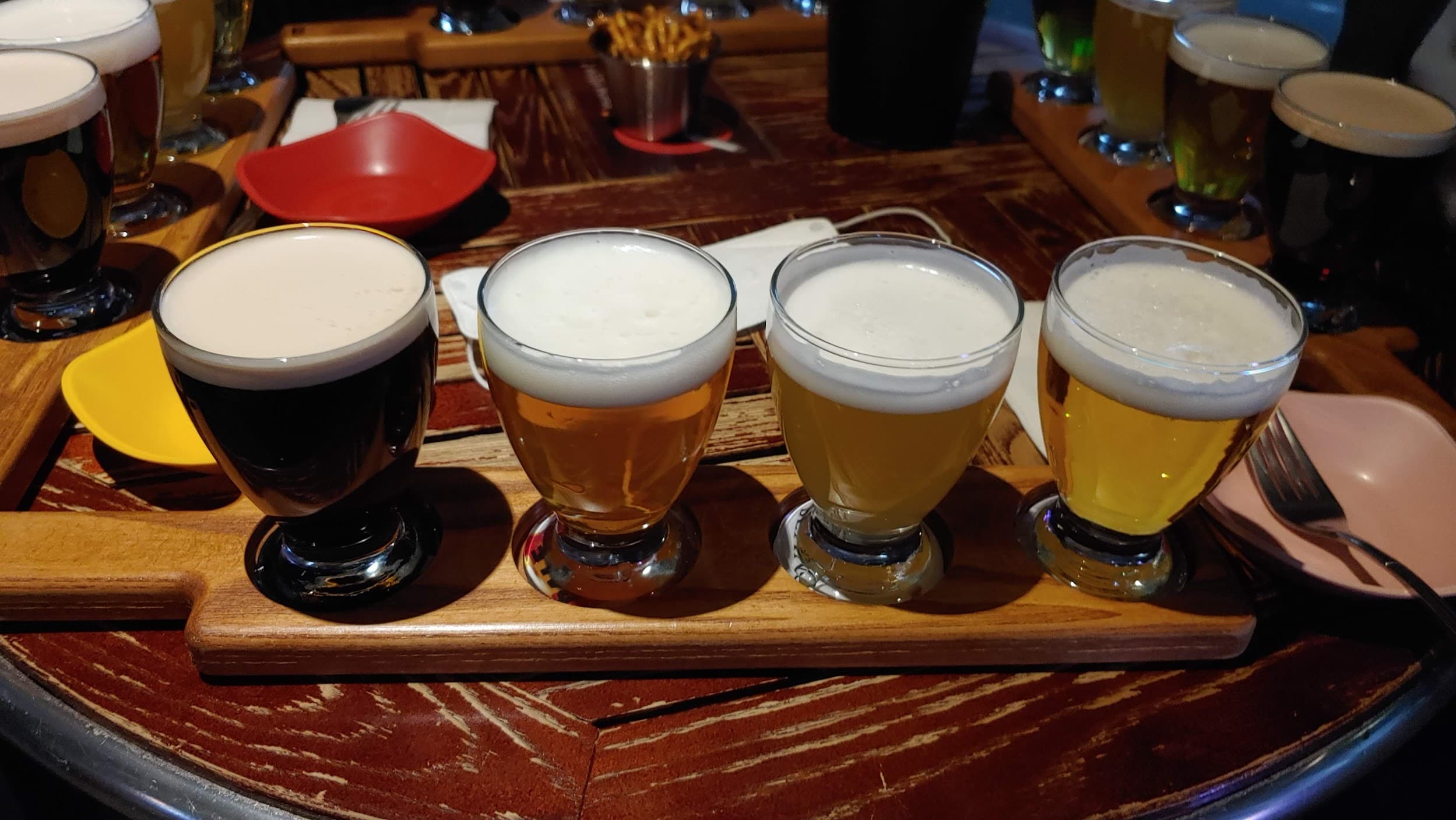 수제맥주 4잔